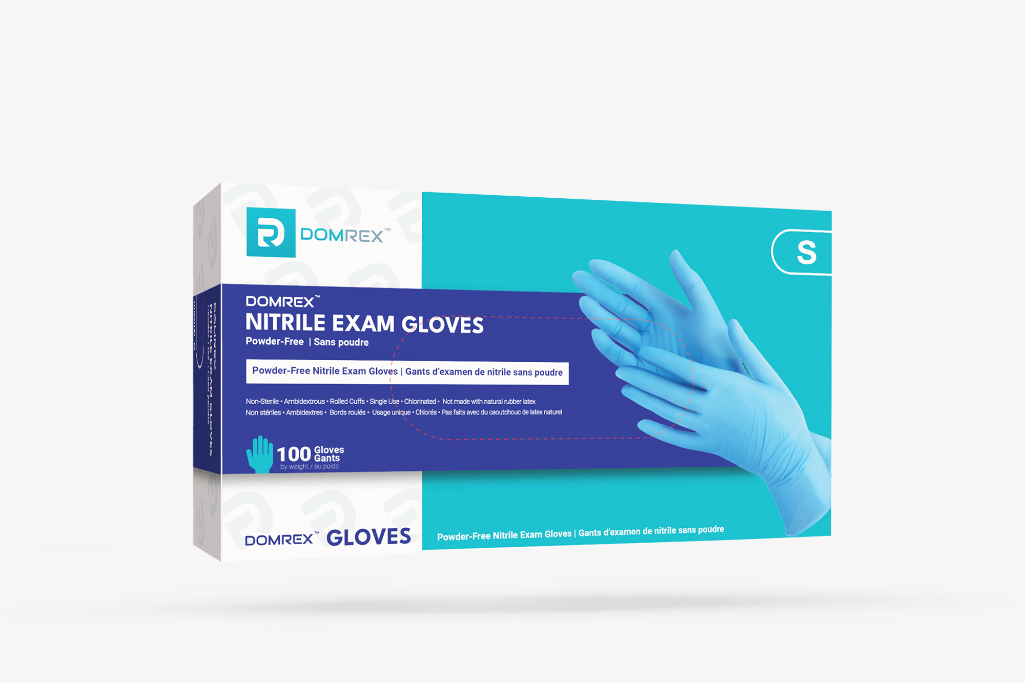 Buy DOMREX™ Nitrile Gloves Health Canada Approved Domrex Pharma